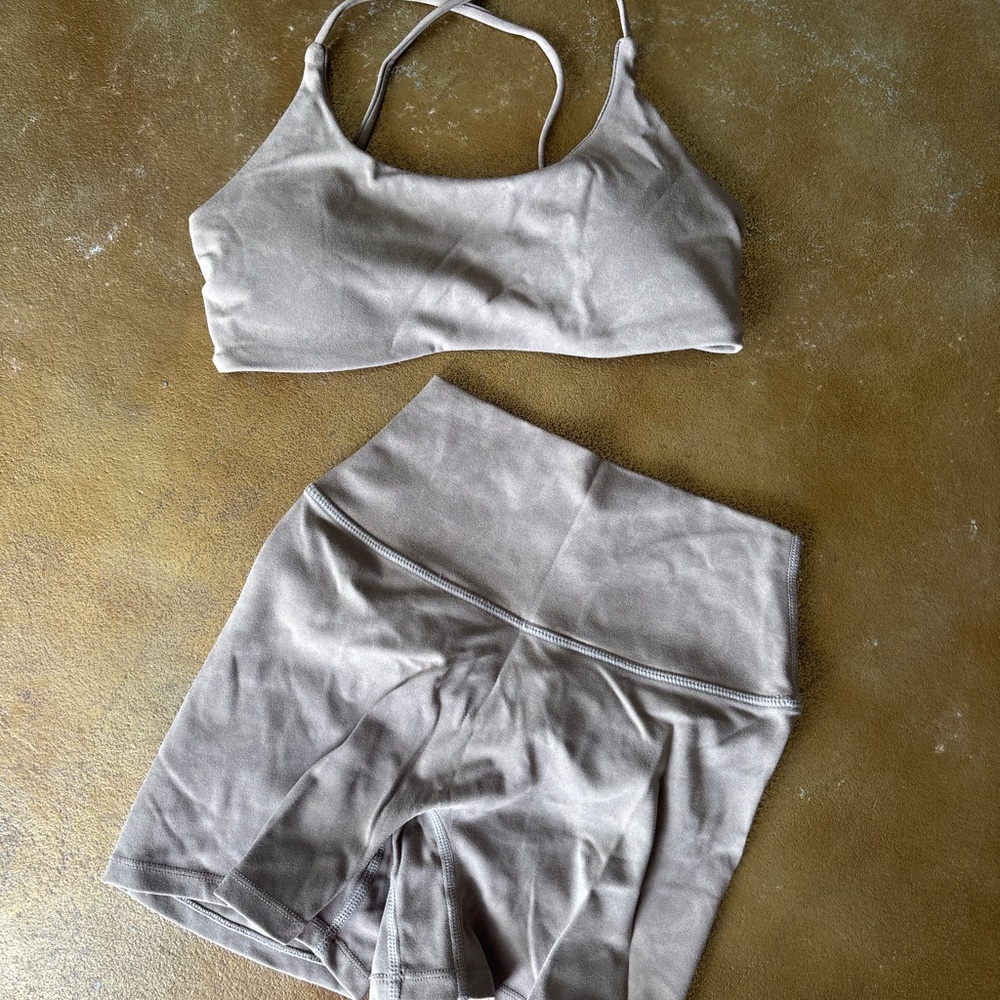 CSB Sports Bra and Shorts Set